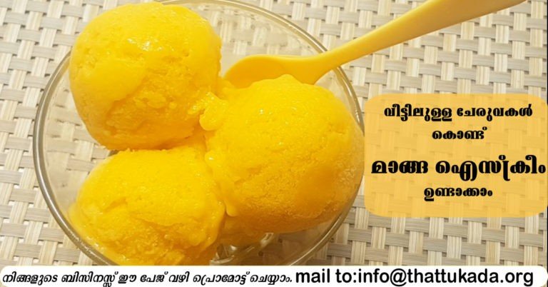 Mango ice cream