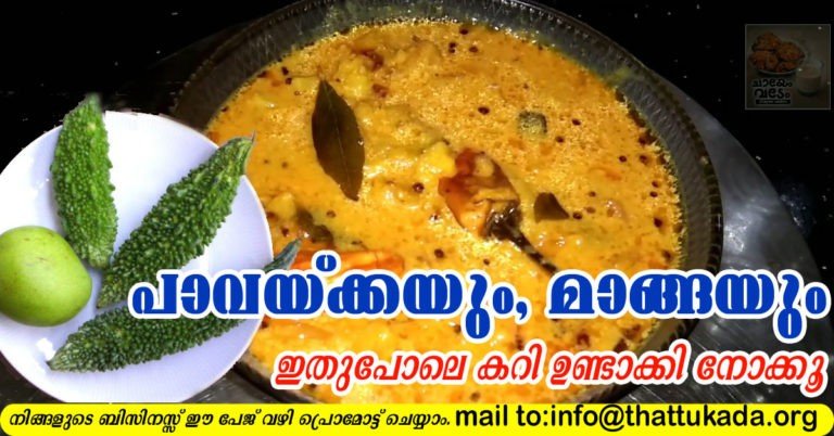 Mango,bitter melon curry