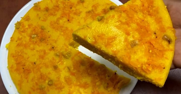 Carrot , rava snack