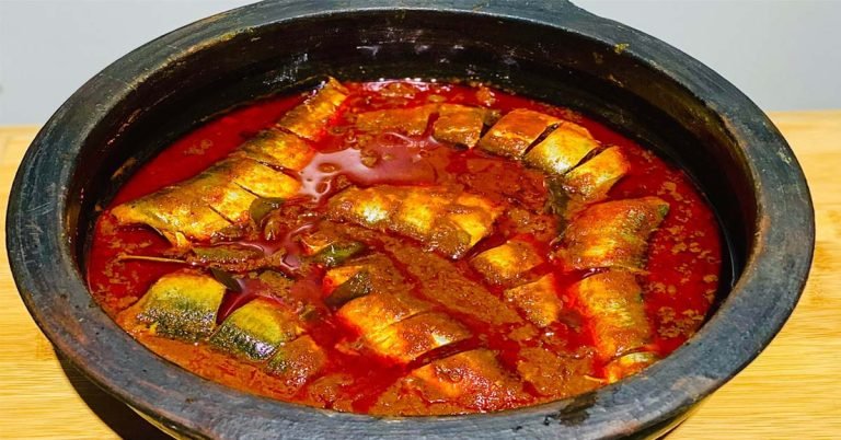 Fish curry (Toddy shop style)