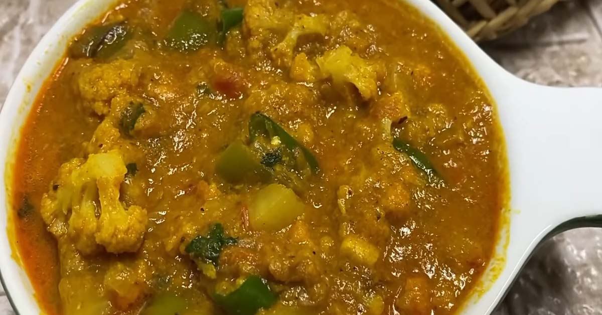 Cauliflower masala curry Thattukada