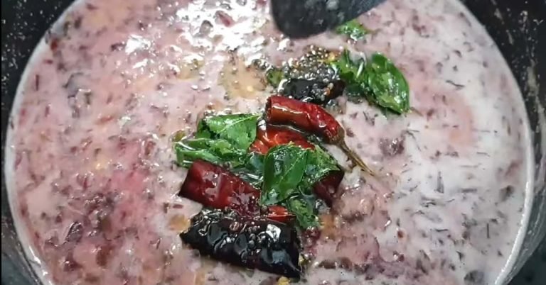 Spinach curry