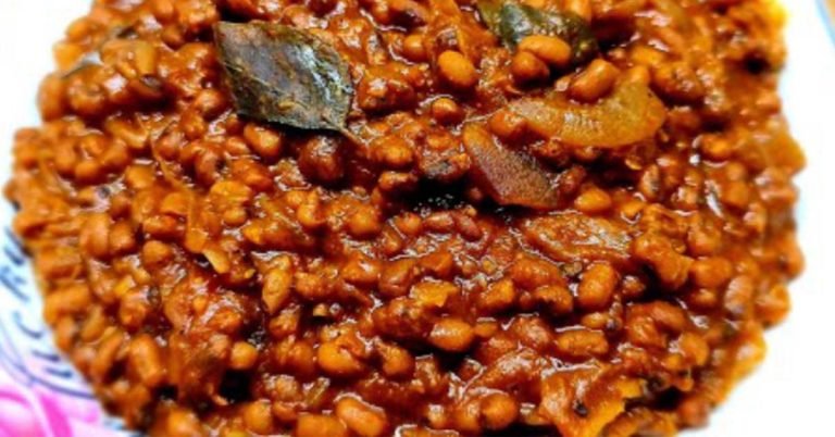 Cow beans curry