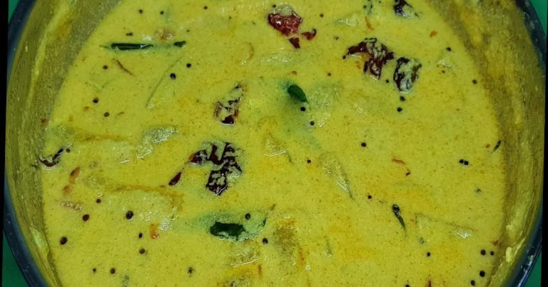 Ash gourd, curd curry