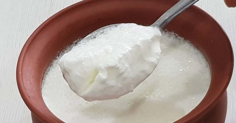 Thick curd