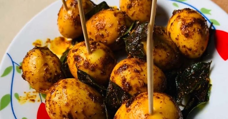 Egg Masala (kadamutta fry)