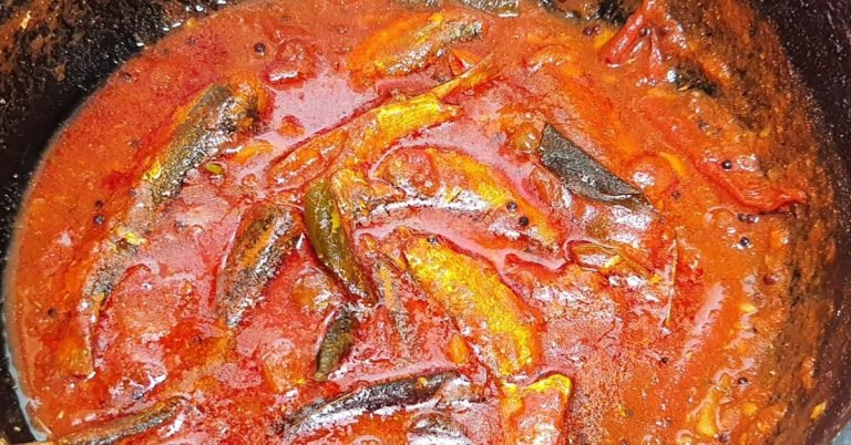 Sardine fish Curry