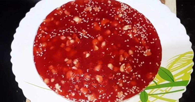 Maida red halwa