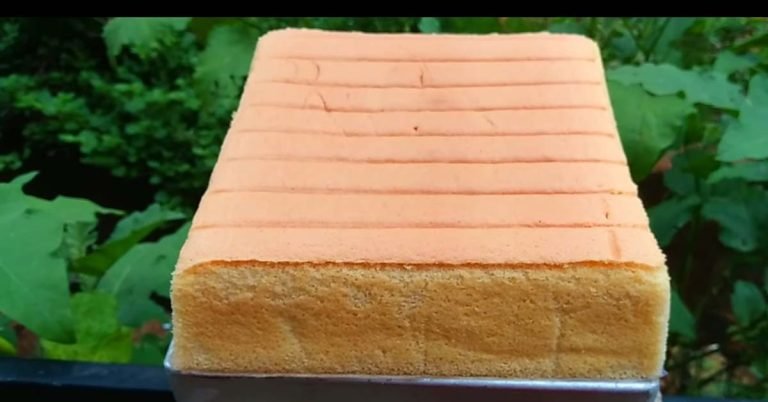 Vanilla sponge cake