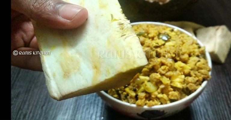 Jackfruit stem thoran