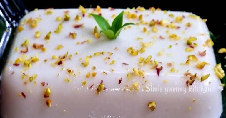Coconut Milk Pudding
