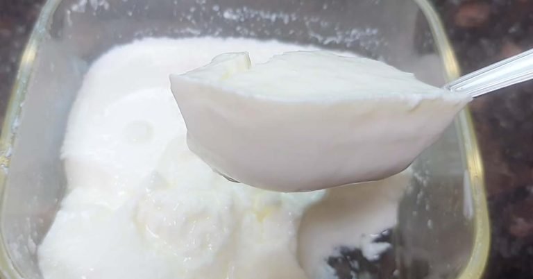 Thick curd