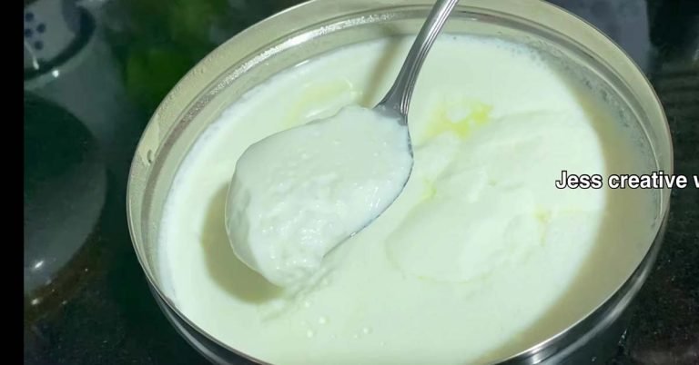 Thick curd