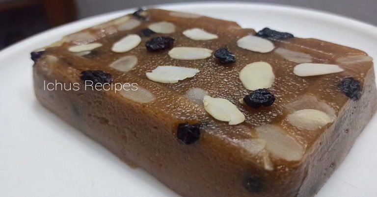 Cooked rice Halwa