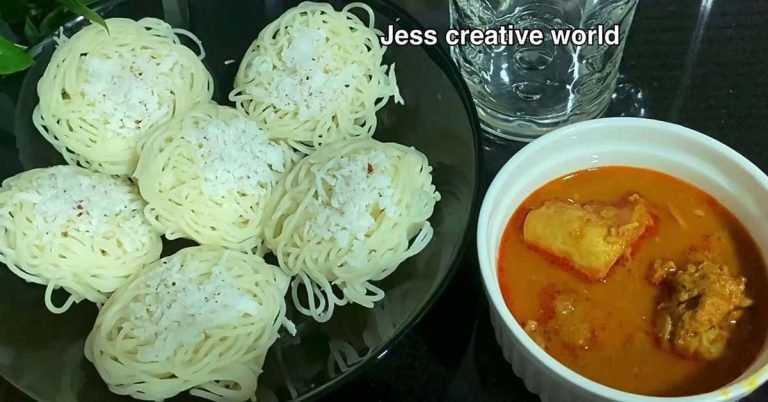 Left over rice Idiyappam