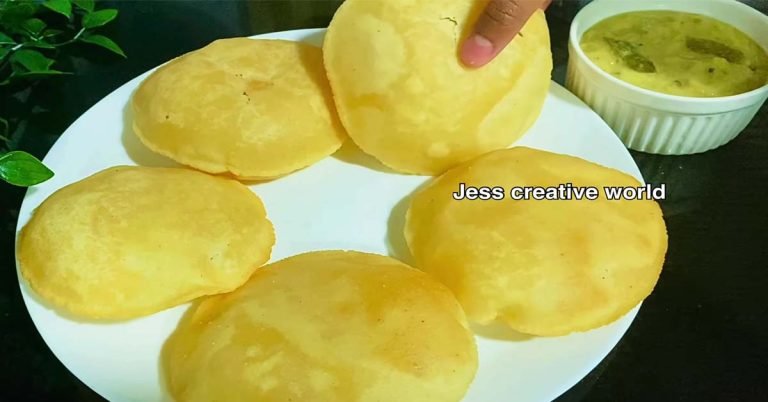 Semolina Poori