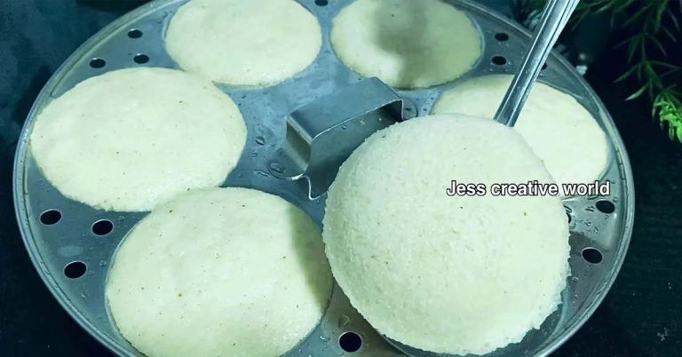 Leftover rice idli