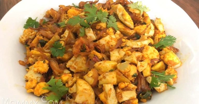 Boiled egg thoran