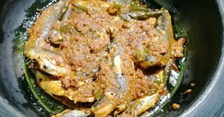 Sardine fish in cooker