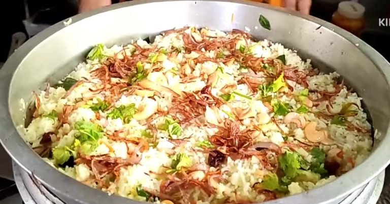 Biriyani Rice in Cooker