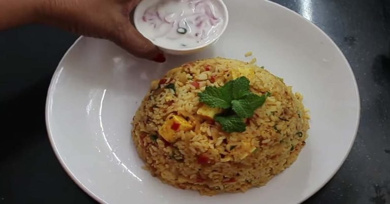 Paneer Tomato Rice
