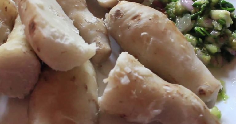 Boiled Colocasia