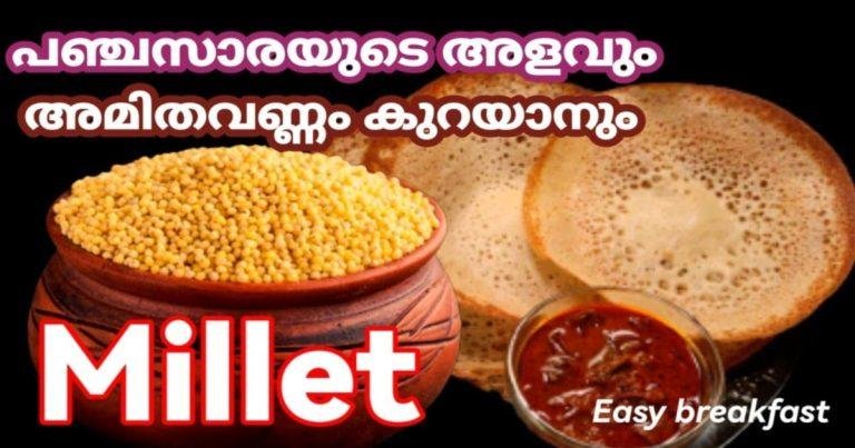 Millet appam Easy breakfast to control sugar