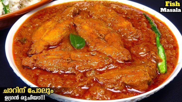 Easy Tasty Masala Fish Curry Malayalam Video Recipe