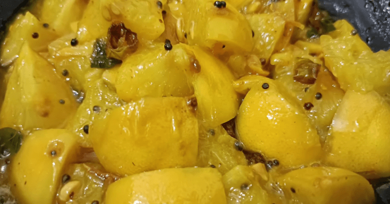 Lemon pickle White