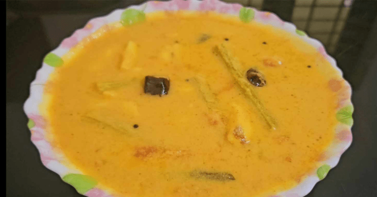 Drumstick and jackfruit seeds Curry