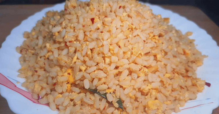 Leftover rice recipe