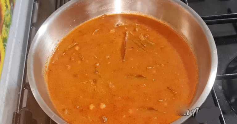 Chickpea thick gravy curry