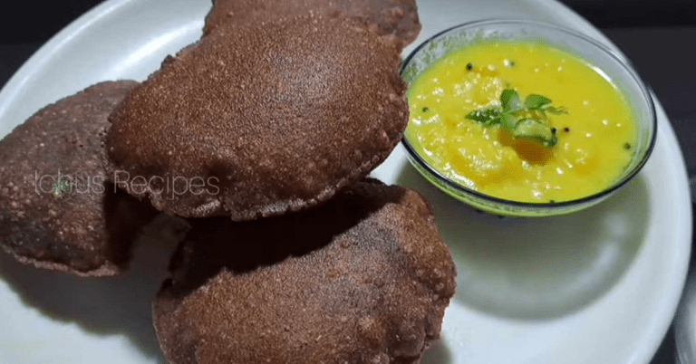 Ragi poori