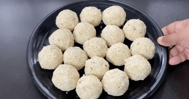 Semolina sweet balls