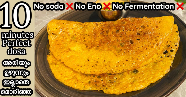 Crispy Barnyard Millet Dosa