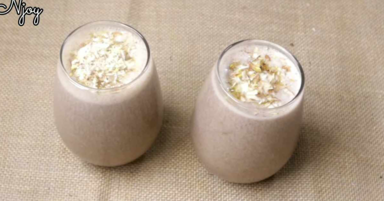 Ragi Banana Smoothie