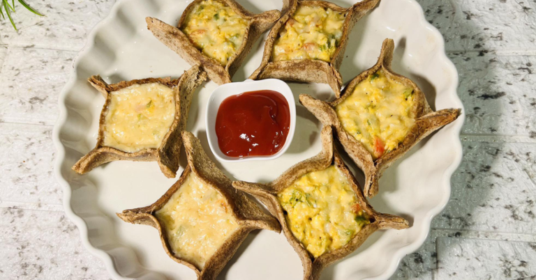 Oil free egg snack