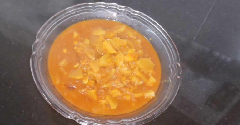 Radish Curry for chapathi