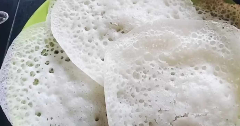 Rice flour appam