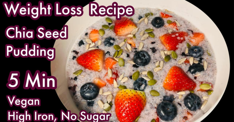 Chia pudding for weightloss