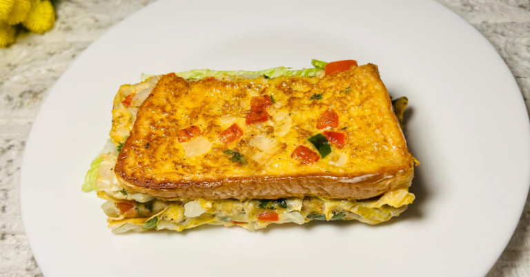 One pot egg sandwich