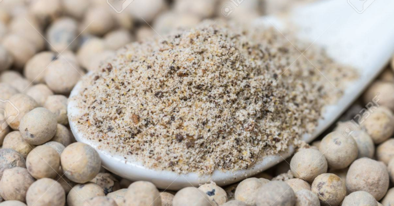 White pepper Preparation