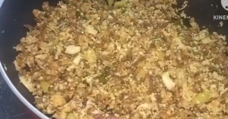 Raw Banana Thoran