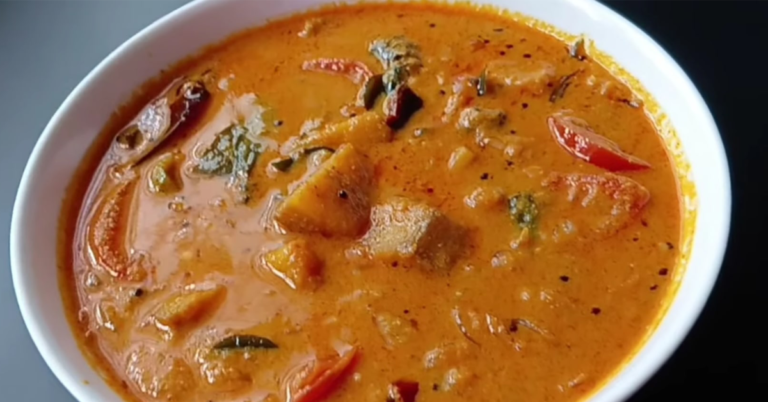 Raw banana curry