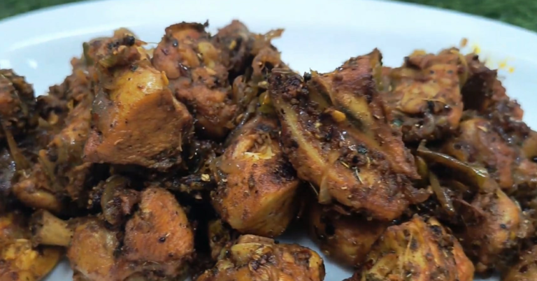 Traditional chicken roast