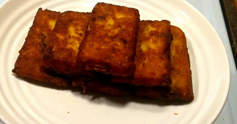Rice flour fried cake