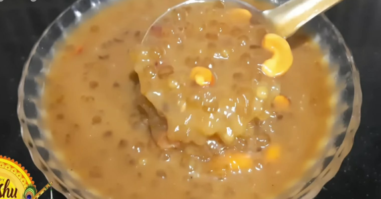 Sago Rice Payasam
