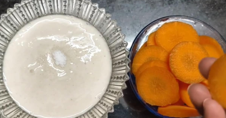 carrot dosa batter snack