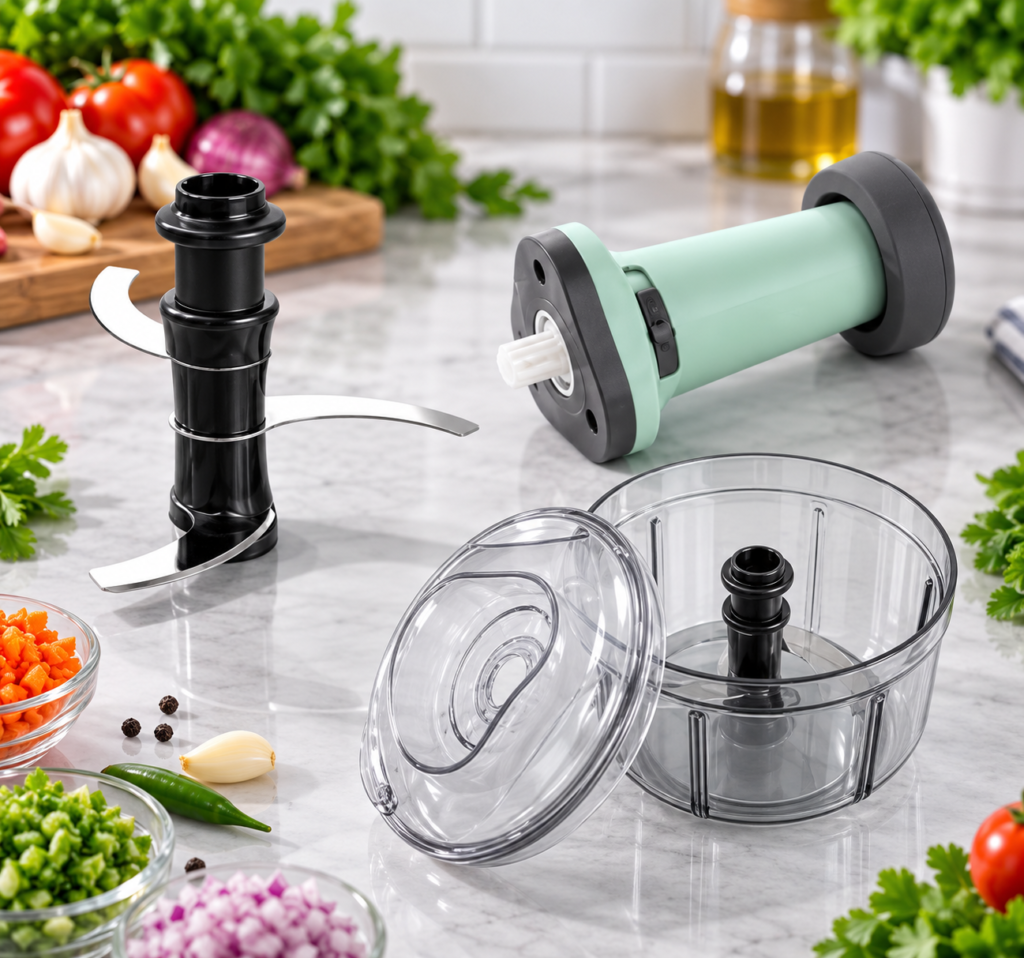 SwiftChop Pro 800ml - Multipurpose Manual Vegetable & Salad Chopper